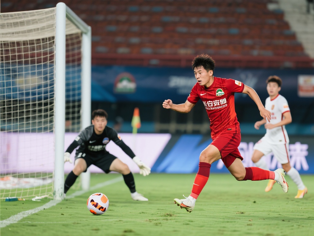 长春亚泰的谭龙同样带来了不俗的表现。下半